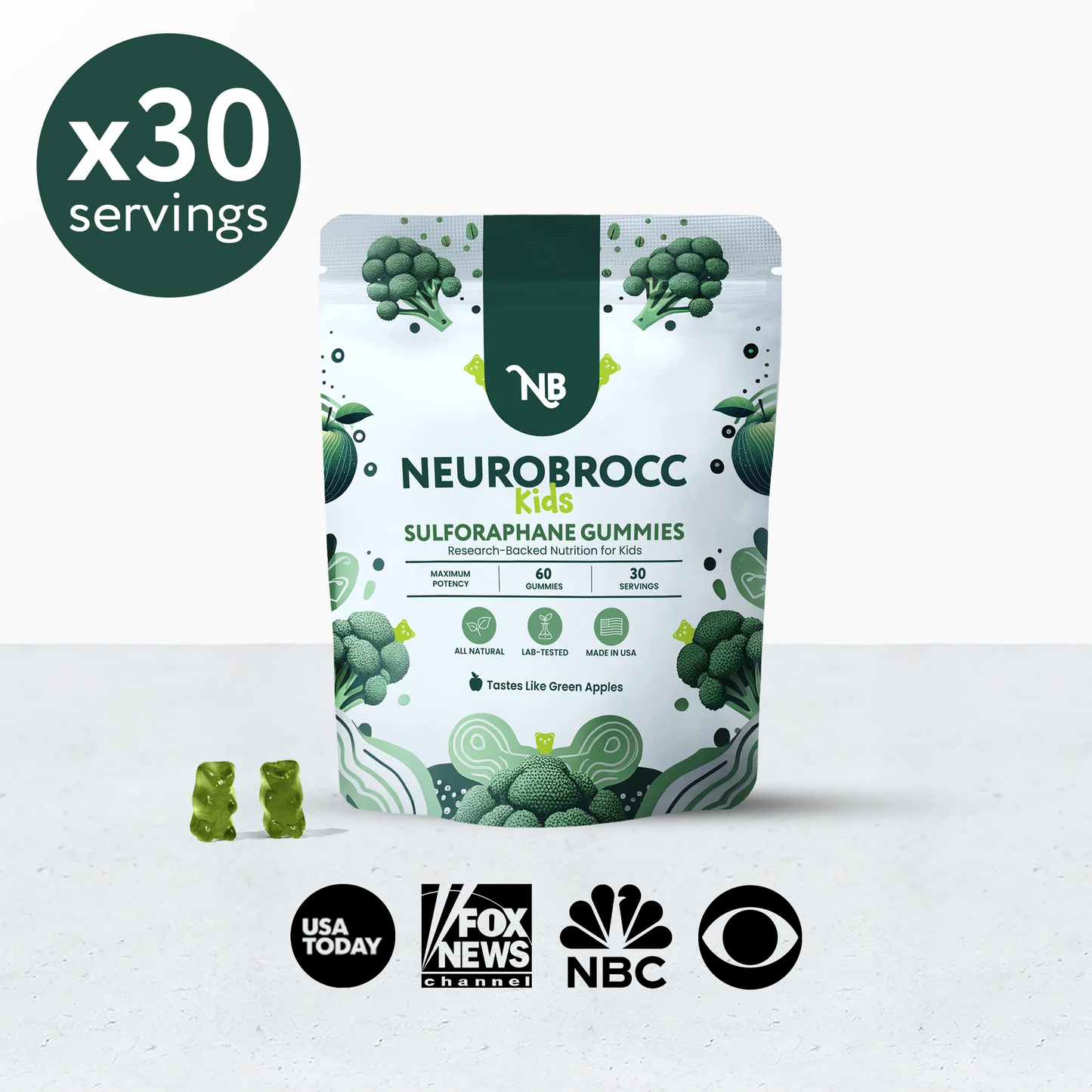 The Brain-Boosting Broccoli Gummy Your Kids Actually Want to Eat 🥦